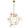 Люстра Delight Collection Planet 7 brass