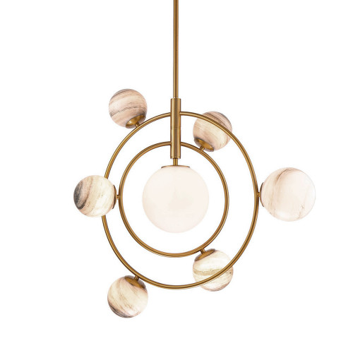 Люстра Delight Collection Planet 7 brass