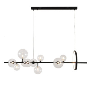 Люстра Delight Collection KG1233P-10 black/clear