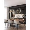 Люстра Delight Collection KG1233P-10 black/clear