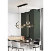 Люстра Delight Collection KG1233P-7 black/clear