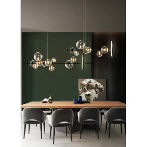 Люстра Delight Collection KG1233P-7 black/clear