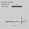 Люстра Delight Collection KG1233P-7 black/clear
