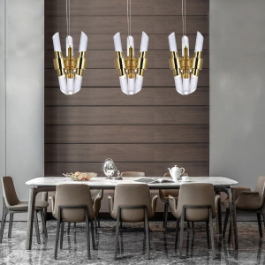Люстра Delight Collection Tycho 6 brass