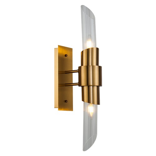Настенный светильник Delight Collection Tycho 2 brass