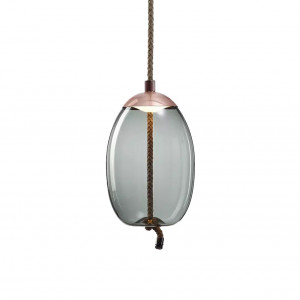Подвесной светильник Delight Collection Knot A copper/blue
