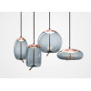 Подвесной светильник Delight Collection Knot A copper/blue