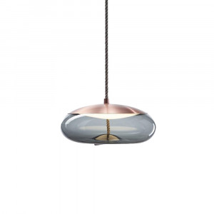 Подвесной светильник Delight Collection Knot D copper/blue