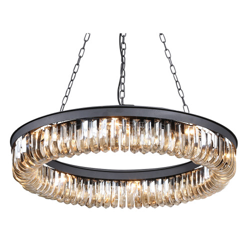 Люстра Delight Collection Crystal 8 black