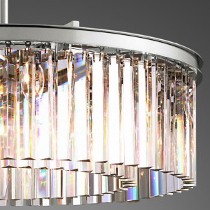 Люстра Delight Collection Odeon 10B chrome/clear