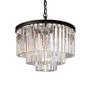 Люстра Delight Collection Odeon KR0387P-6 black/clear