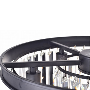 Люстра Delight Collection Odeon KR0387P-6 black/clear