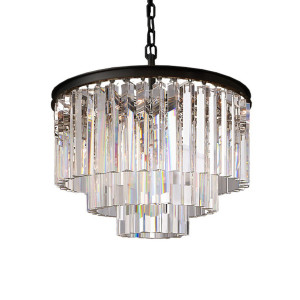 Люстра Delight Collection Odeon KR0387P-6 black/clear