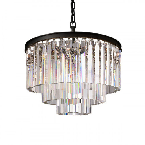 Люстра Delight Collection Odeon KR0387P-6 black/clear