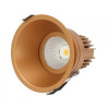 Встраиваемый светильник  LED CLASSIC GOLD-FRAME BLACK