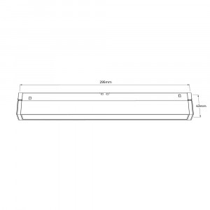 Светильник LINEAR 3007 Bk 3000K