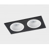 Светильник встраиваемый mod. M01-1009 white - 2шт. + M01-1020 black