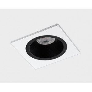 Светильник встраиваемый mod. M01-1010 black + M01-1019 white