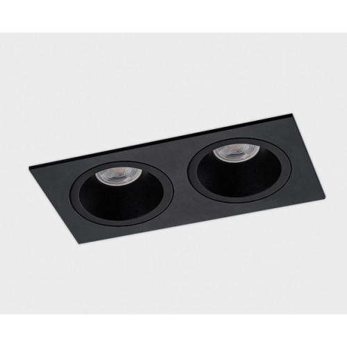 Светильник встраиваемый mod. M01-1010 black - 2шт. + M01-1020 black