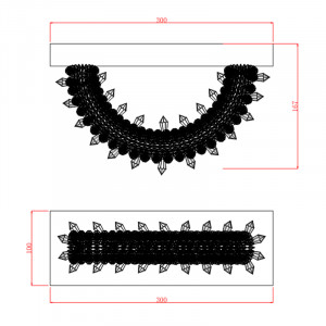 Настенный светильник Delight Collection MD-0120B-wall chrome