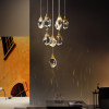Подвесной светильник Delight Collection Crystal rock 11 gold