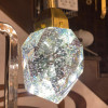 Подвесной светильник Delight Collection Crystal rock 5 gold