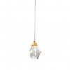 Подвесной светильник Delight Collection Crystal rock 1 gold