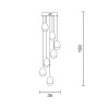 Подвесной светильник Delight Collection MD13003023-7A chrome