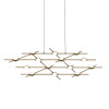 Люстра Delight Collection Molecular 14 black/gold