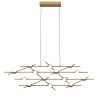 Люстра Delight Collection Molecular 14 black/gold