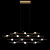 Люстра Delight Collection Molecular 14 black/gold