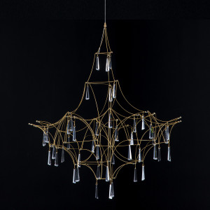 Люстра Delight Collection Lucciola 1E matt gold