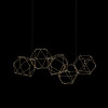 Люстра Delight Collection Lucciola 5A matt gold