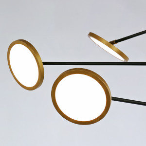 Люстра Delight Collection MD19001002-6A black/gold