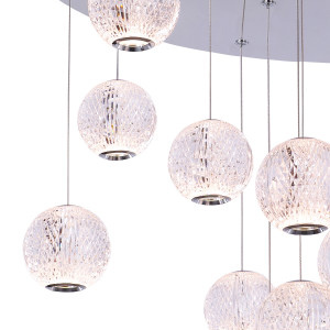 Подвесной светильник Delight Collection MD20001012-17A chrome