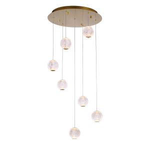 Подвесной светильник Delight Collection MD20001012-7A gold