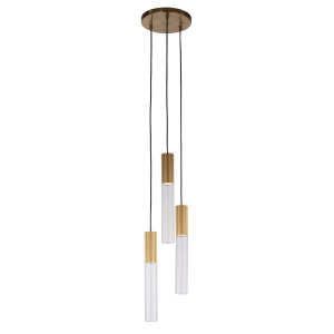 Подвесной светильник Delight Collection Flume 3A ant.brass