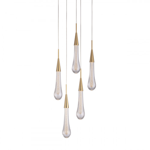Подвесной светильник Delight Collection Pour 5A br.brass