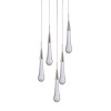 Подвесной светильник Delight Collection Pour 5A satin nickel Подвесной светильник Delight Collection Pour 5A satin nickel