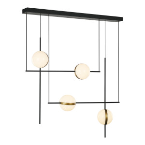Потолочный светильник Delight Collection MD2062-4B black/brass
