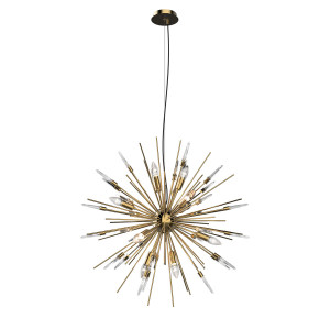 Люстра Delight Collection Boivin 12A gold/ clear crystal