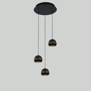 Подвесной светильник Delight Collection MD21001034-3A black/gold
