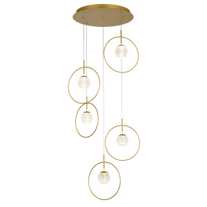 Подвесной светильник Delight Collection MD21001043-5A gold