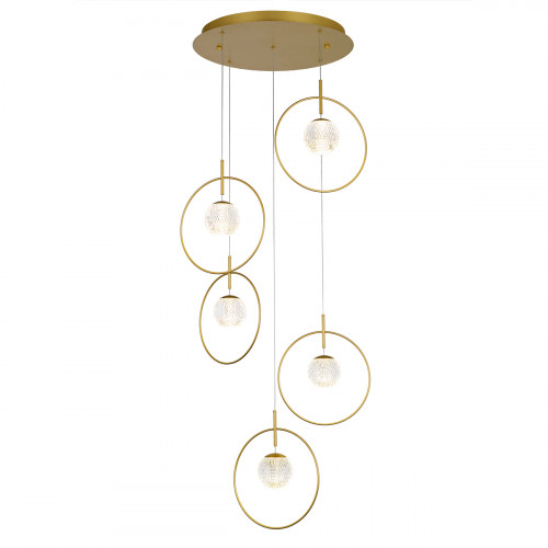Подвесной светильник Delight Collection MD21001043-5A gold