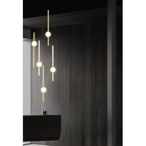 Подвесной светильник Delight Collection MD21001050-1A black/gold