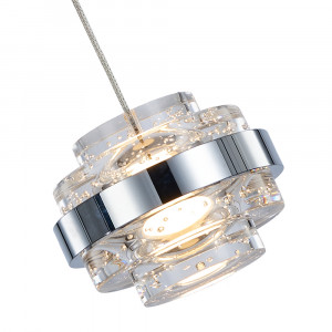 Подвесной светильник Delight Collection MD22030002-1A chrome/clear