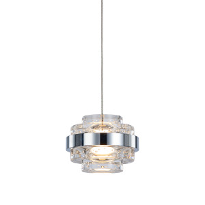 Подвесной светильник Delight Collection MD22030002-1A chrome/clear