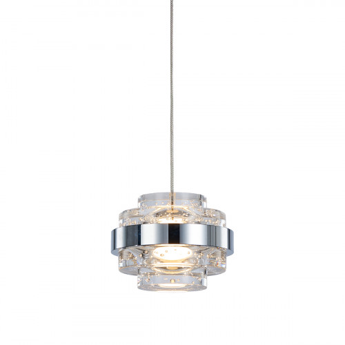 Подвесной светильник Delight Collection MD22030002-1A chrome/clear