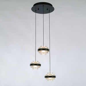 Подвесной светильник Delight Collection MD22030002-3A black/clear