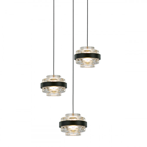 Подвесной светильник Delight Collection MD22030002-3A black/clear